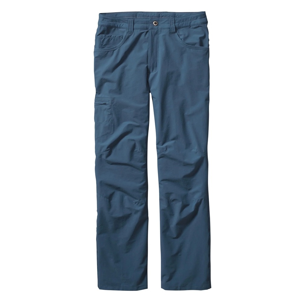 Patagonia (32) Quandary Pants- Blue Slim Straight Durable Water Repellent Hiking